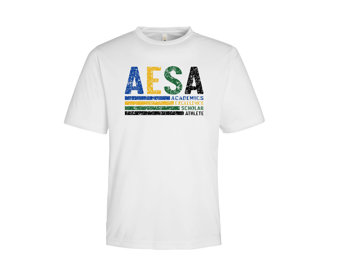AESA Grunge Text T-Shirt - 4 Options