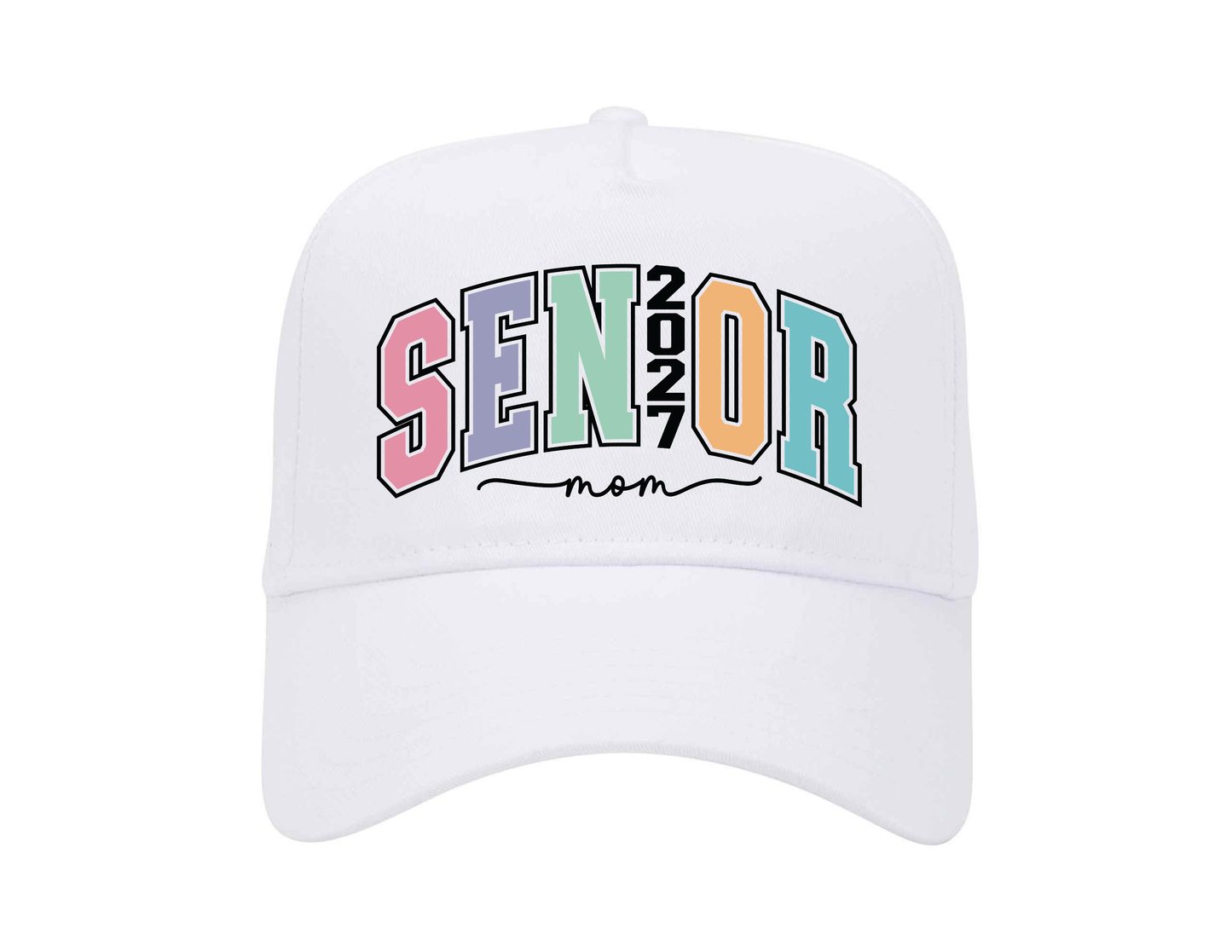 Senior 2027 Mom Hat - 2 Options