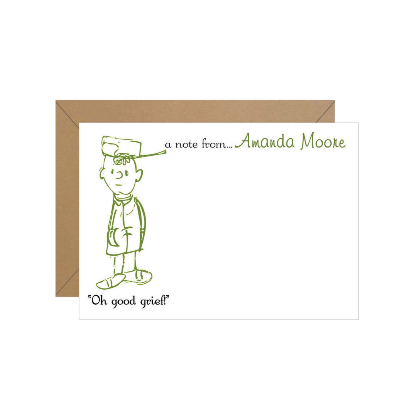 Charlie Personalized Note (Hand Drawn)