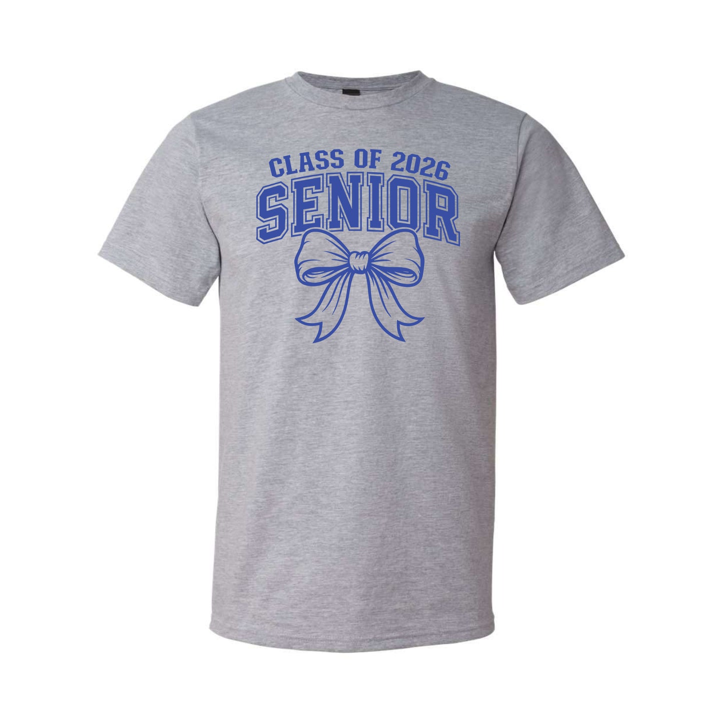 Senior 2026 Grey w/Blue Bow