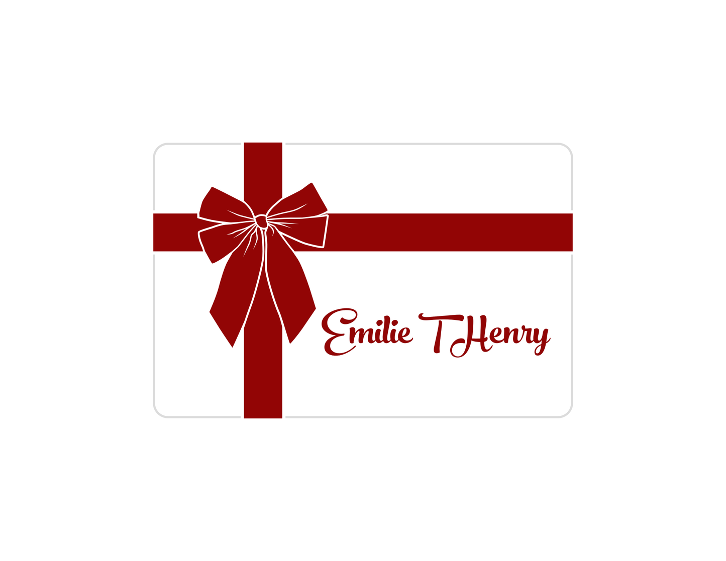 Emilie T Henry Gift Card