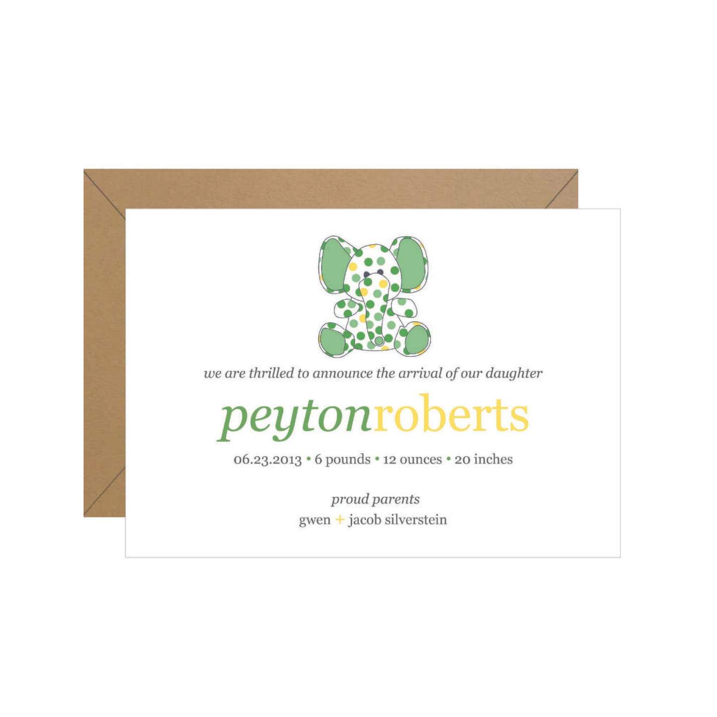 Polka Dot Elephant Announcement