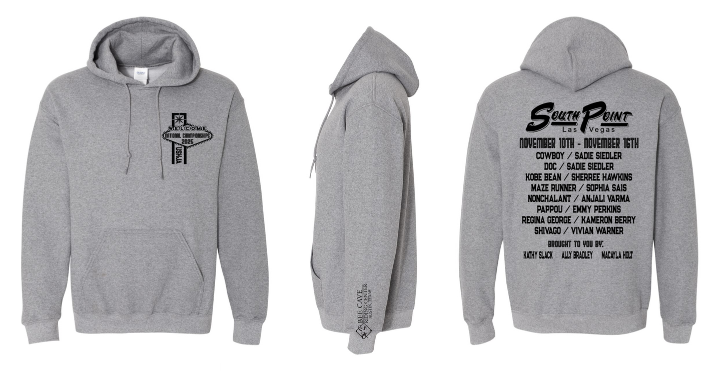 Grey w/Black Art Hoodie