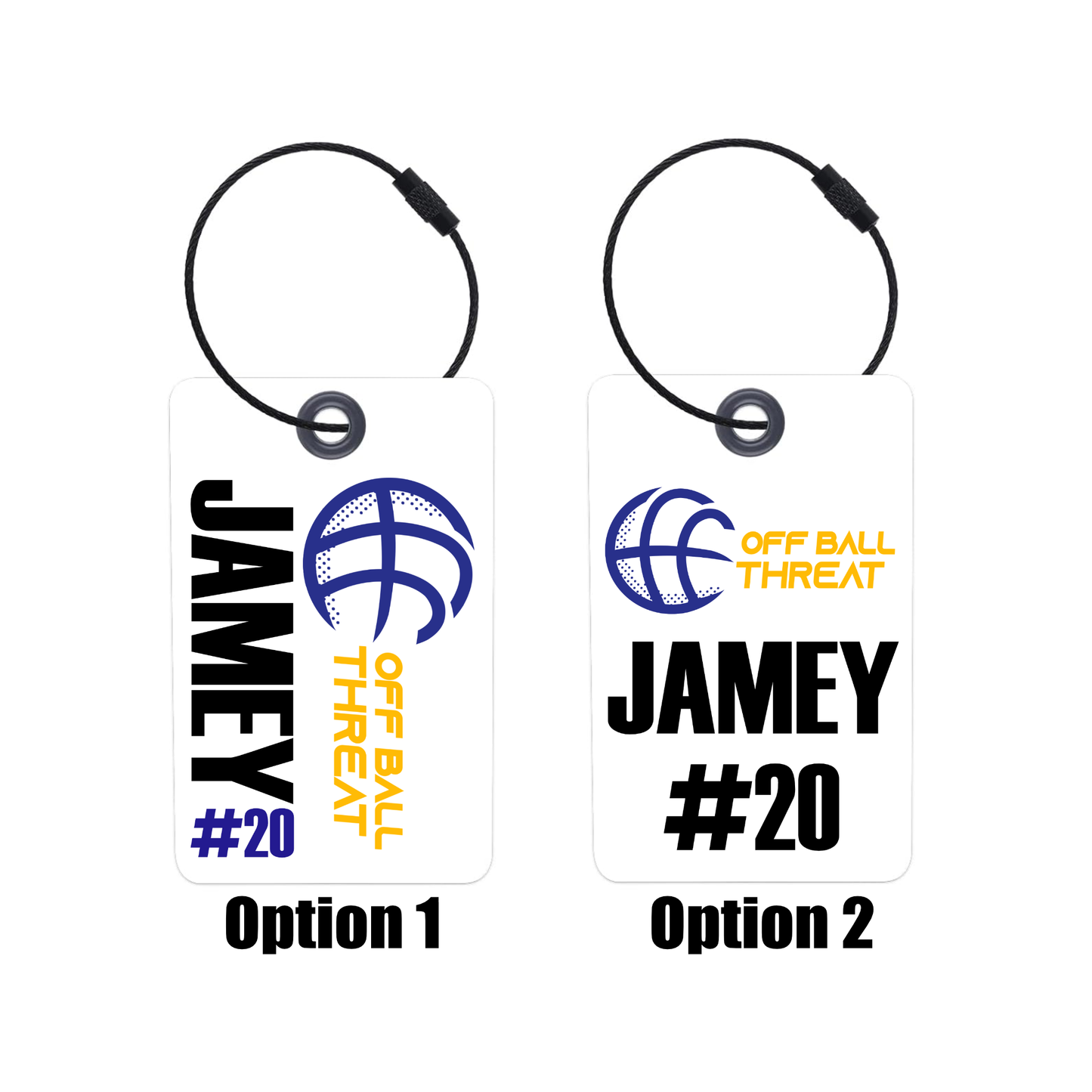Off Ball Bag Tags