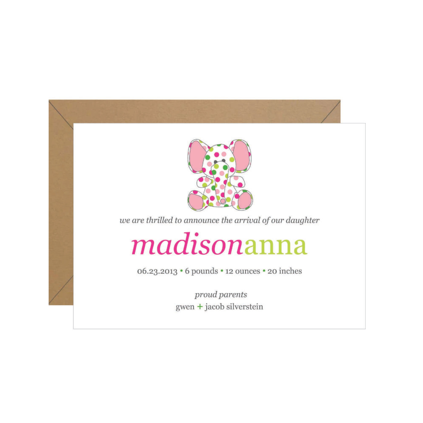 Polka Dot Elephant Announcement