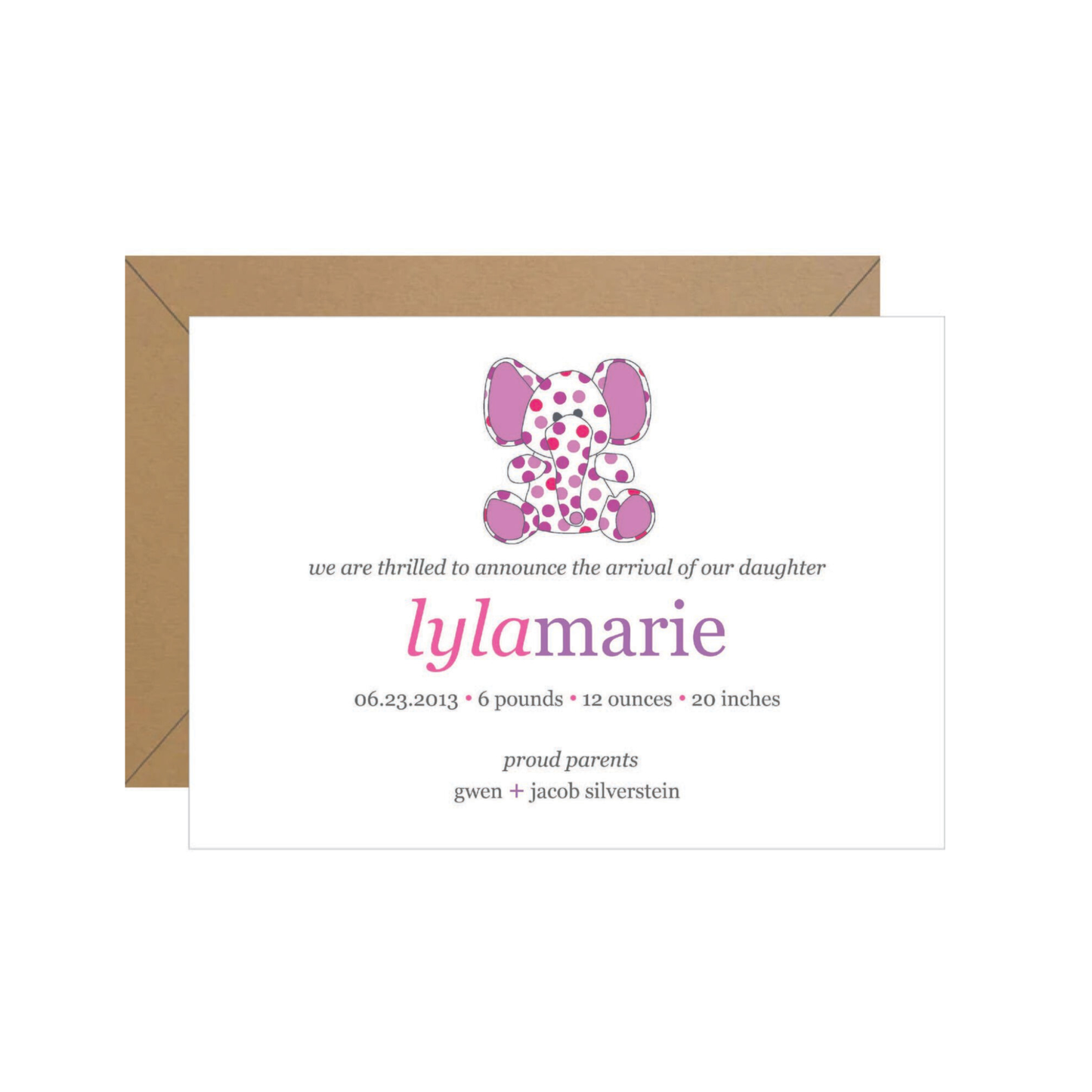 Polka Dot Elephant Announcement
