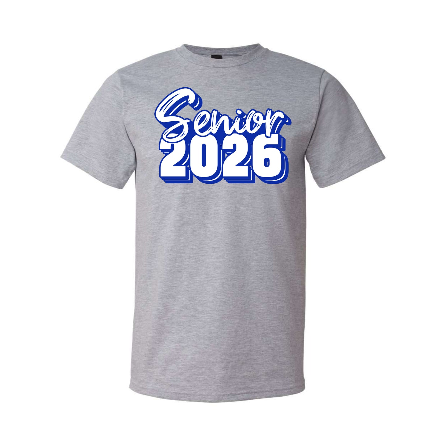 Senior 2026 Grey w/Blue Art