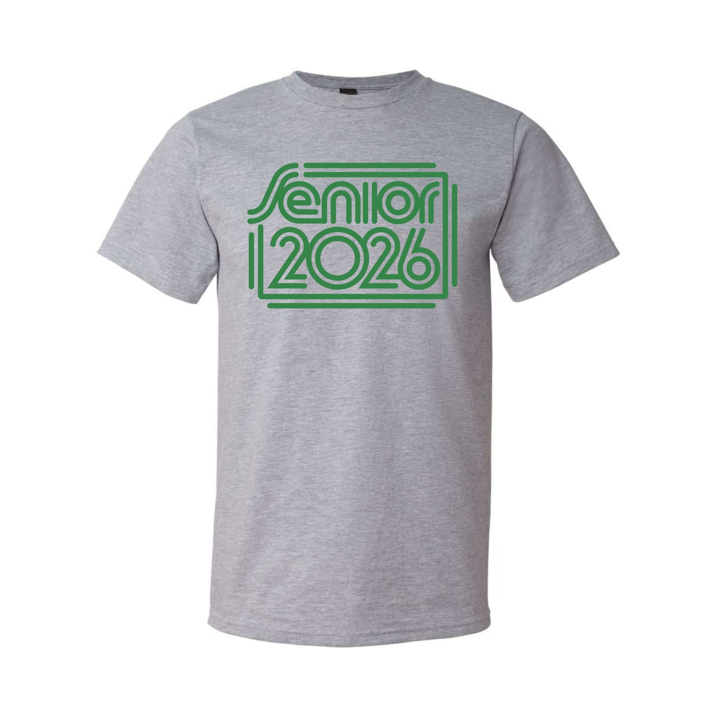 Senior 2026 Grey w/Green Art