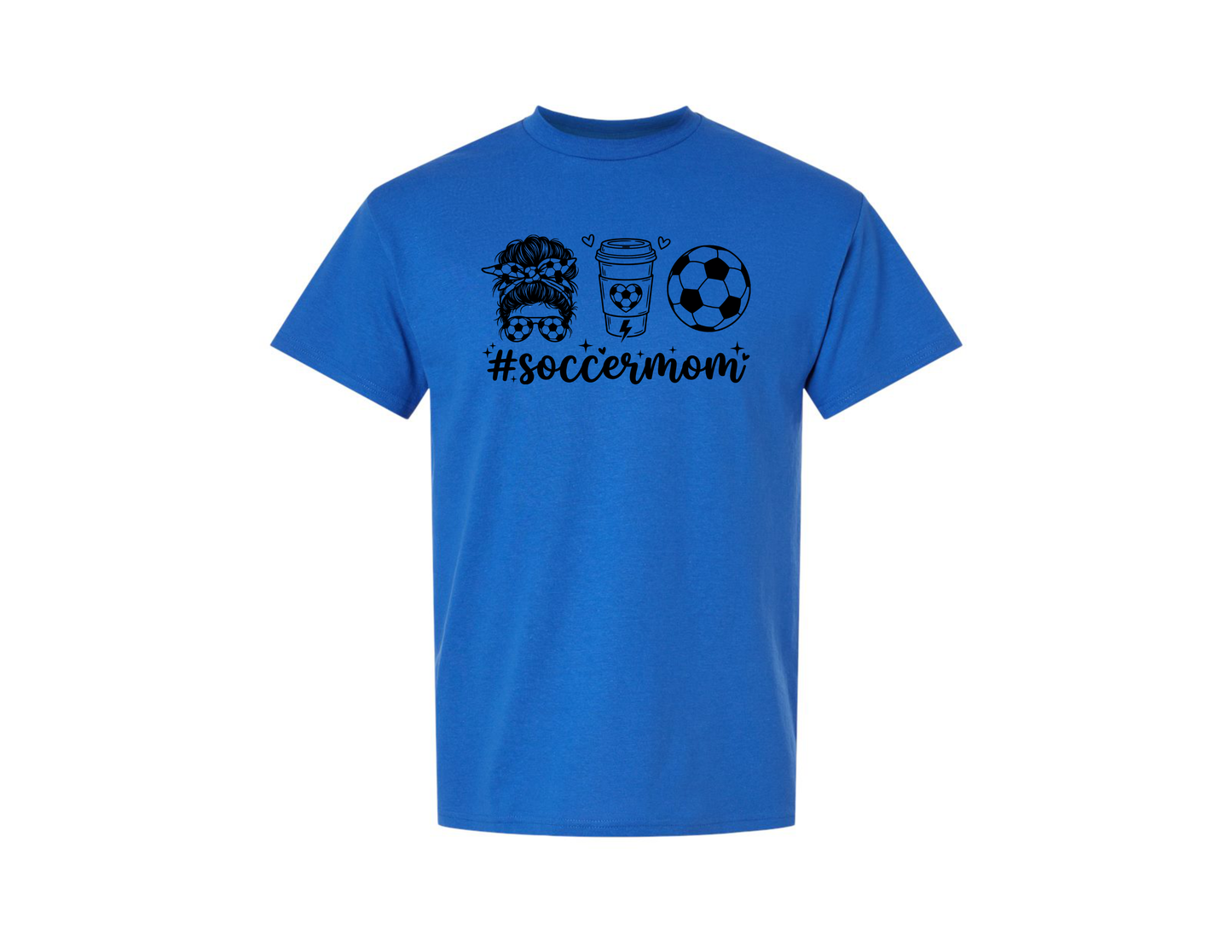 Soccer Mom Messy Bun T-Shirt - 3 Options