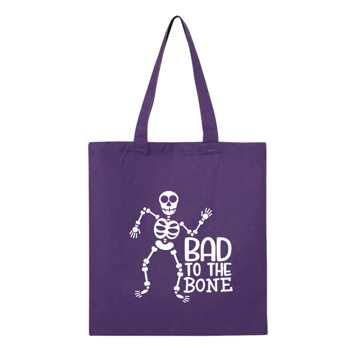 "Bad To The Bone" Tote Bag