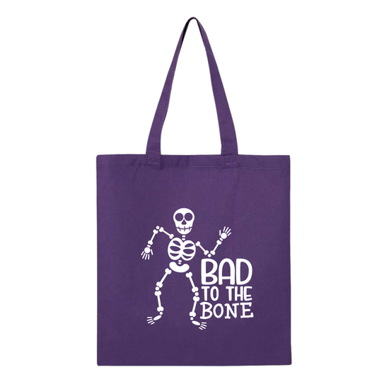 "Bad To The Bone" Tote Bag