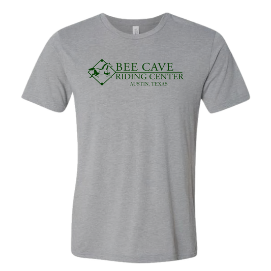 Athletic Grey Heather w/Green Logo T-Shirt