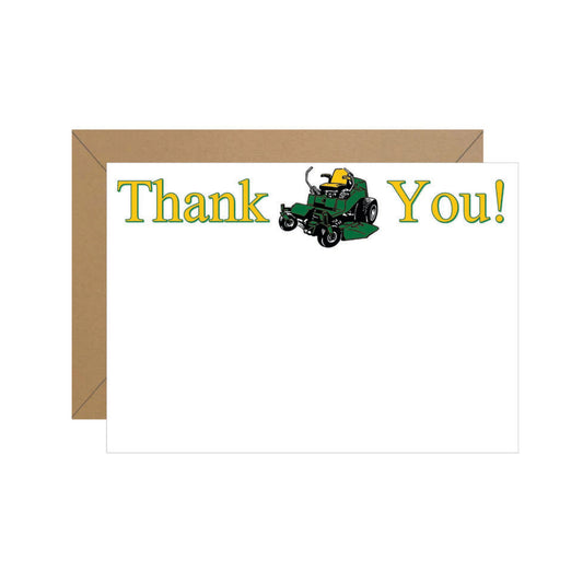Lawn Mower Thank You