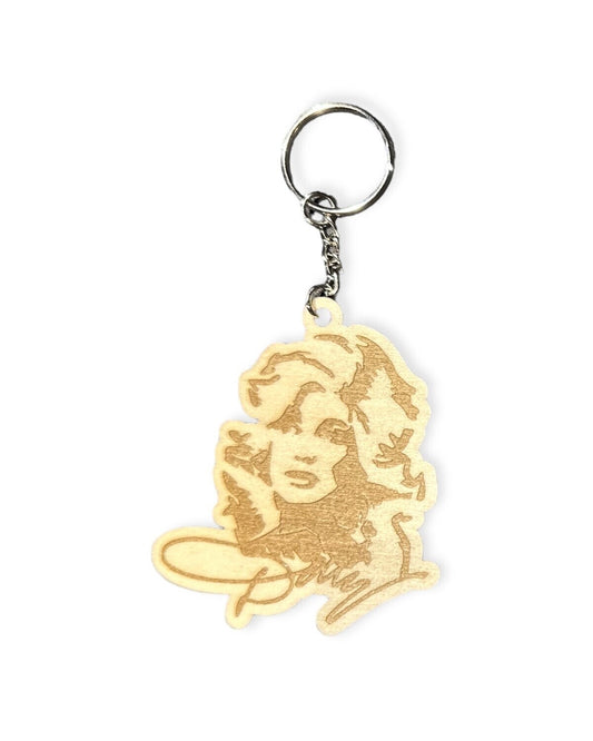 "Dolly Parton" Keychain / Bag Tag