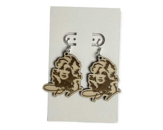 "Dolly Parton" Dangle Earrings