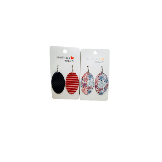 July 4th Earrings