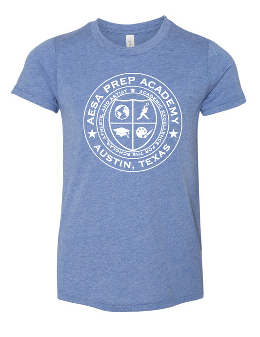 Blue w/White Logo