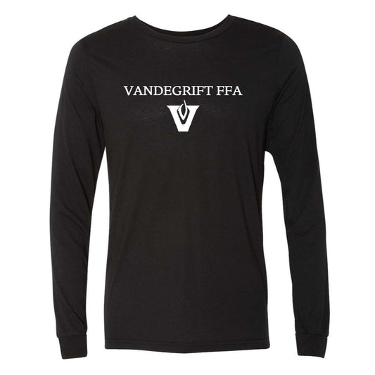 Black Blend w/ White Logo - Long Sleeve T-Shirt