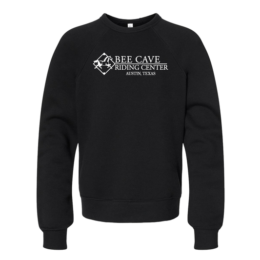Black w/White Logo Crewneck