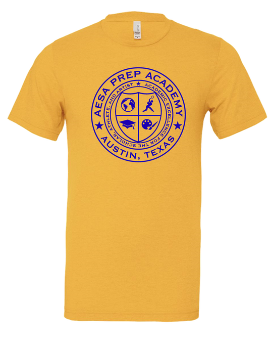 Yellow Gold w/Blue Logo