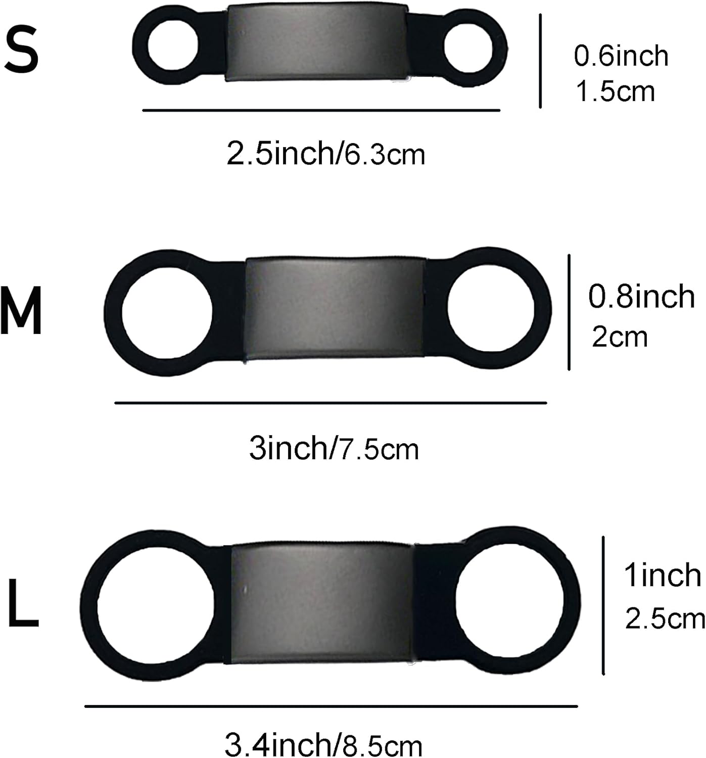 Horse Tag Black Stainless Steel Engraved Tags