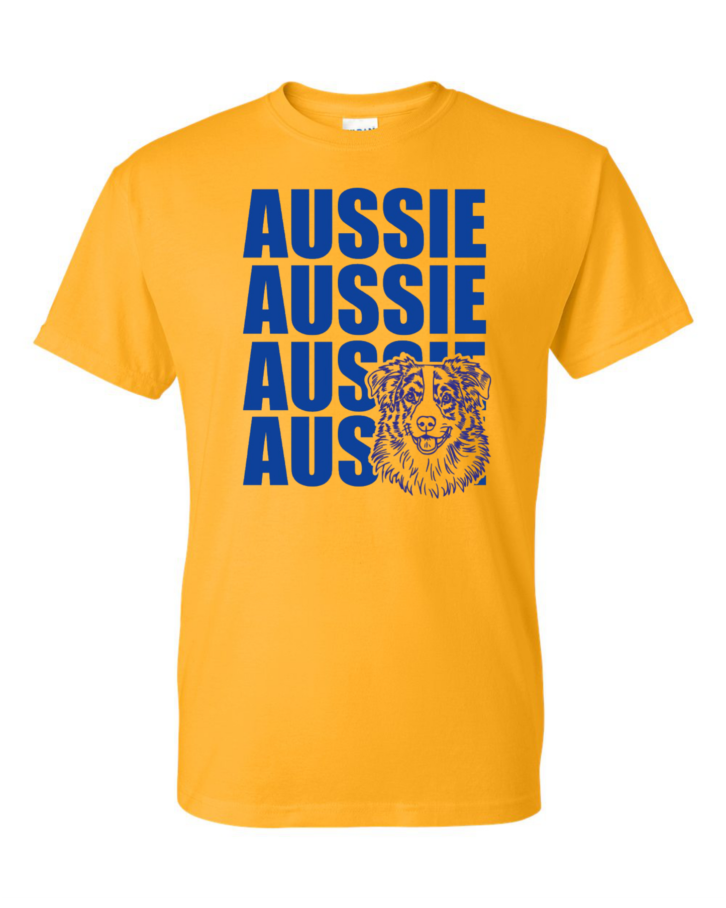 Aussie Text T-Shirt - 4 Options