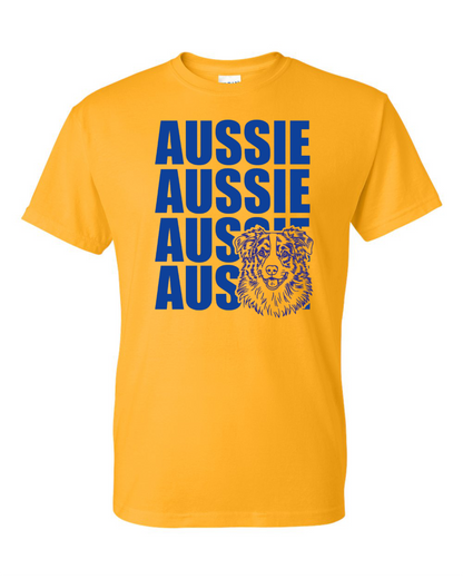 Aussie Text T-Shirt - 4 Options