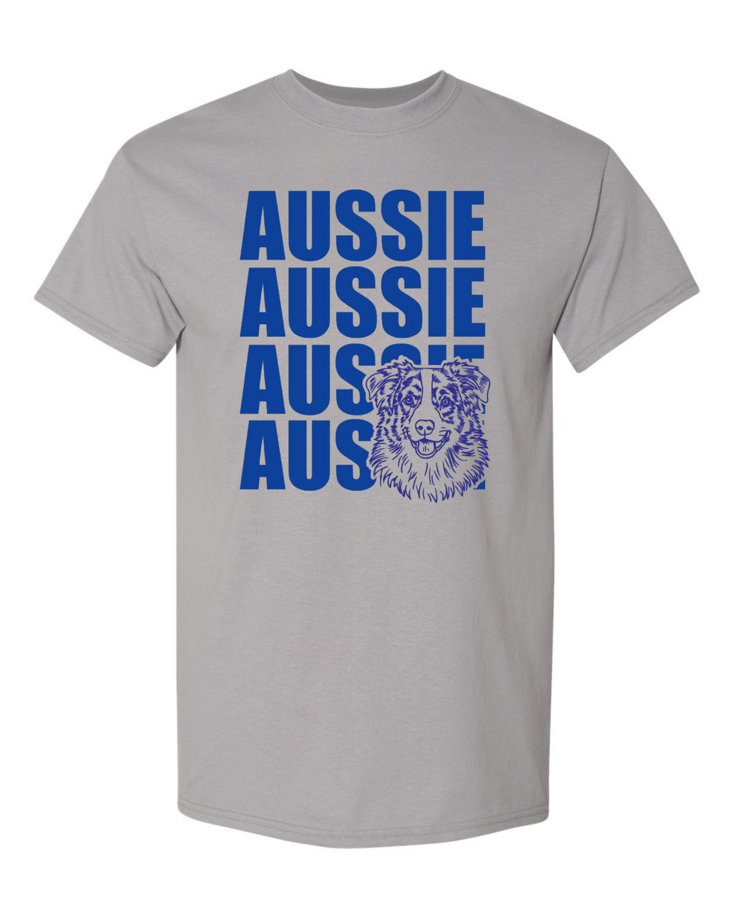 Aussie Text T-Shirt - 4 Options