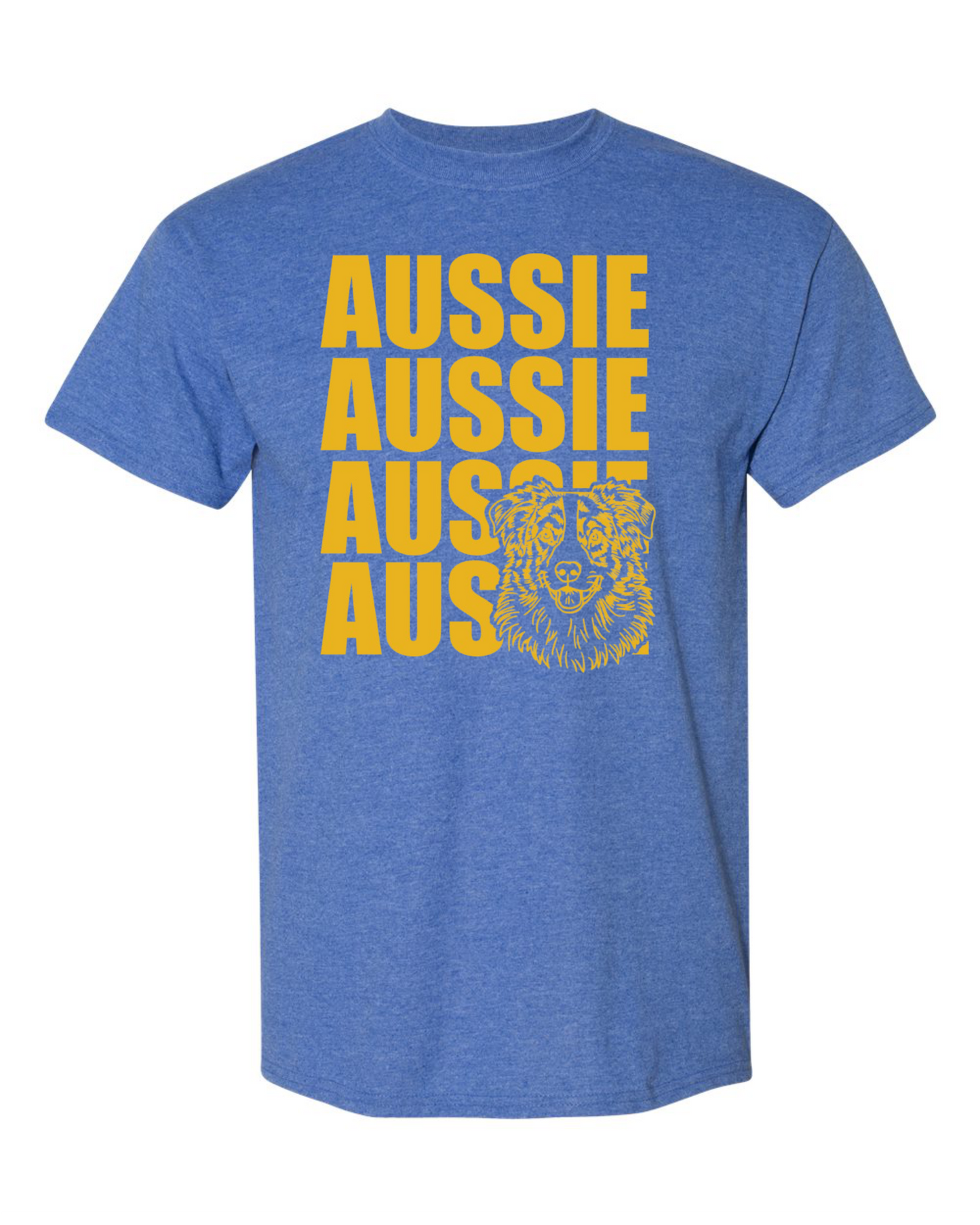 Aussie Text T-Shirt - 4 Options