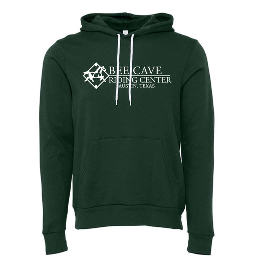 Forest w/White Logo Sponge Fleece Hoodie