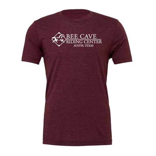 Maroon w/White Logo T-Shirt