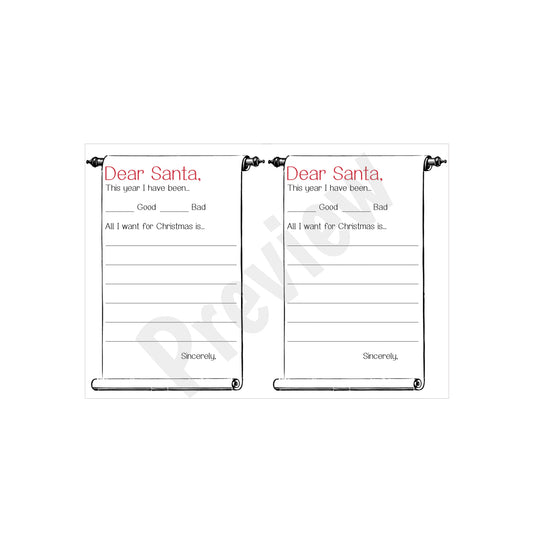 Dear Santa Note - Download
