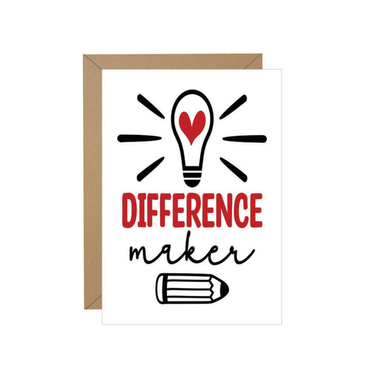 Difference Maker Note