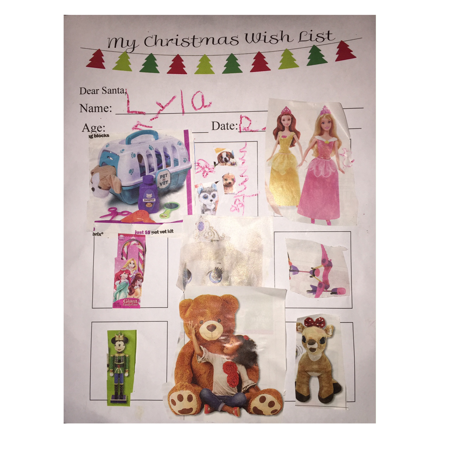 Christmas Tree Wish List - Download