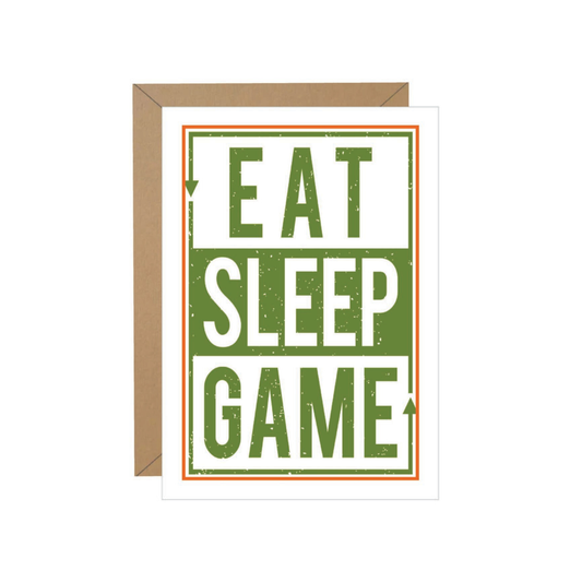 Eat Sleep Game Note