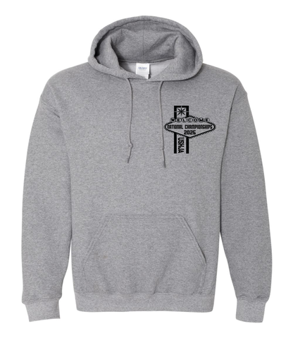 Grey w/Black Art Hoodie
