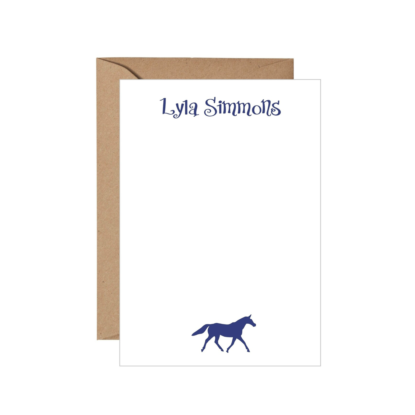 Horse Personalized Note