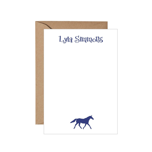 Horse Personalized Note
