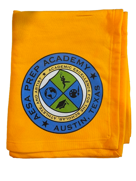 AESA Yellow / Full Color Logo Blanket