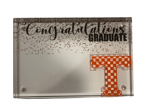 Clear Acrylic Magnetic Photo Frame Gift - Money / Gift Card Holder