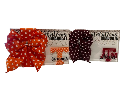 Clear Acrylic Magnetic Photo Frame Gift - Money / Gift Card Holder