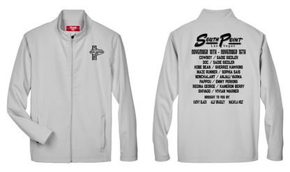Grey w/Black Art Youth Soft Shell Jacket