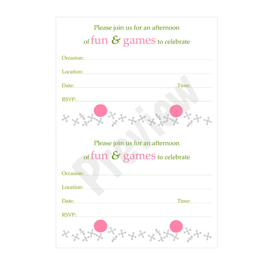 Jacks Birthday Invitation - Download