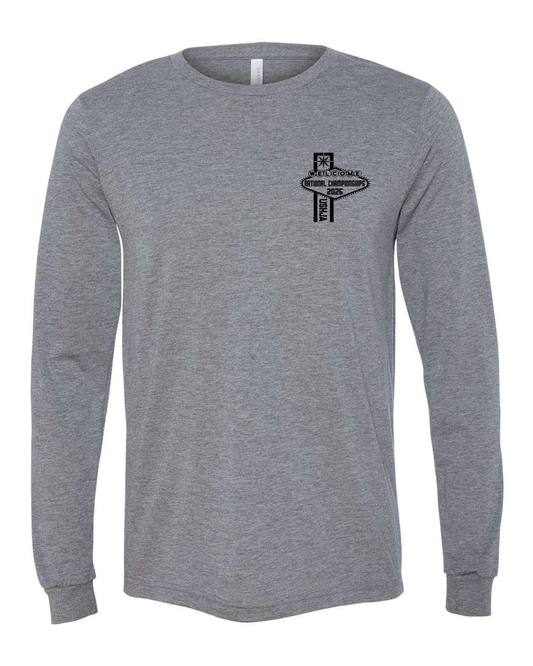 Grey w/Black Art Long Sleeve