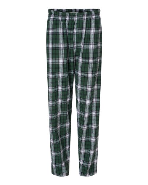 Green / White Plaid Boxercraft Flannel Pants