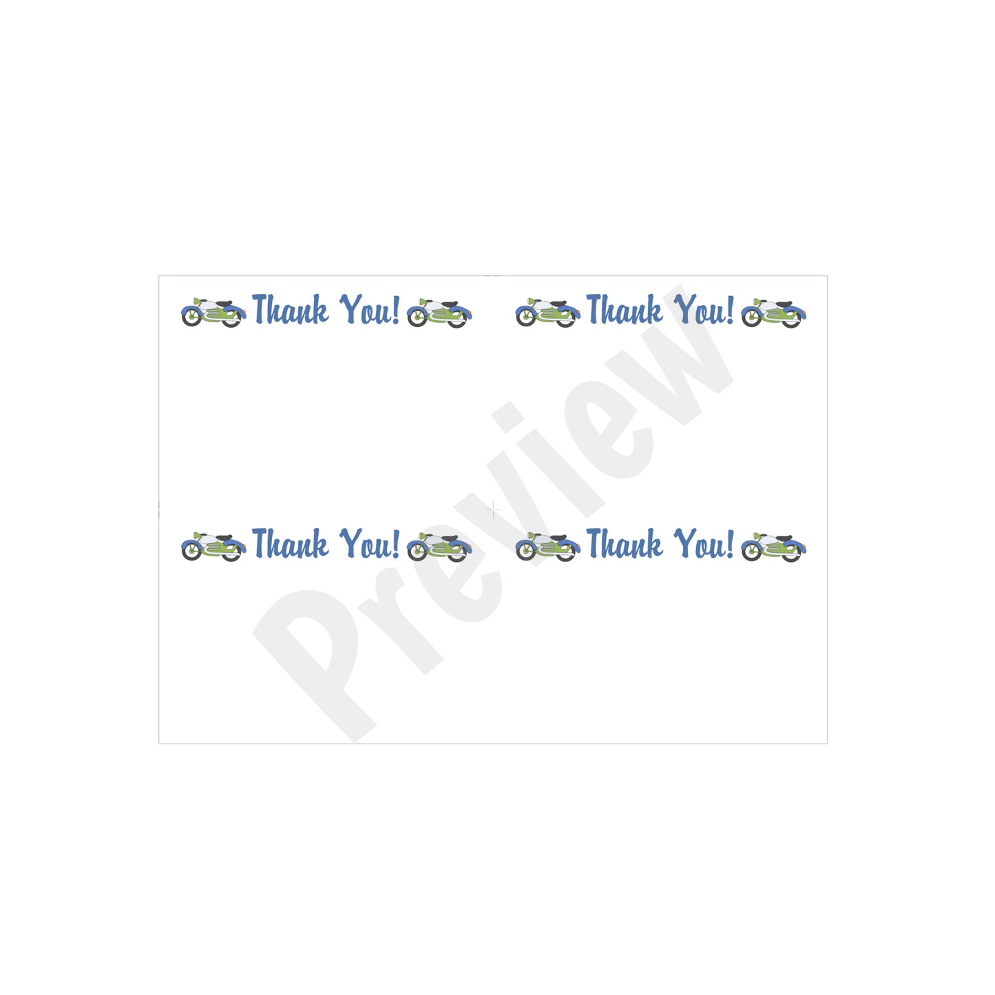 Motorcycle Thank You - Download