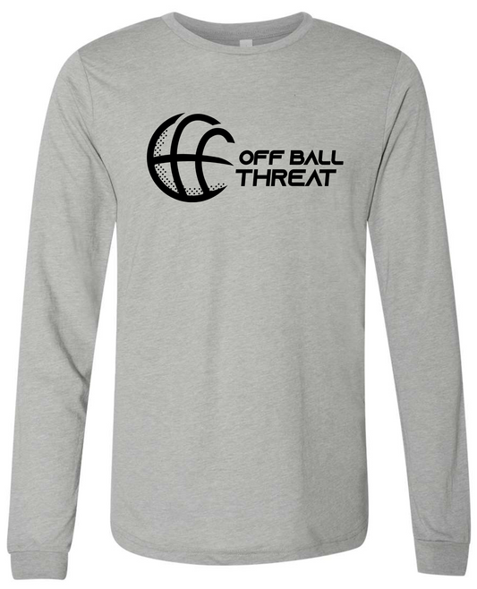 Grey w/Black Logo Long Sleeve