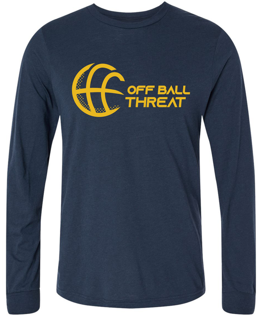 Navy w/Gold Logo Long Sleeve