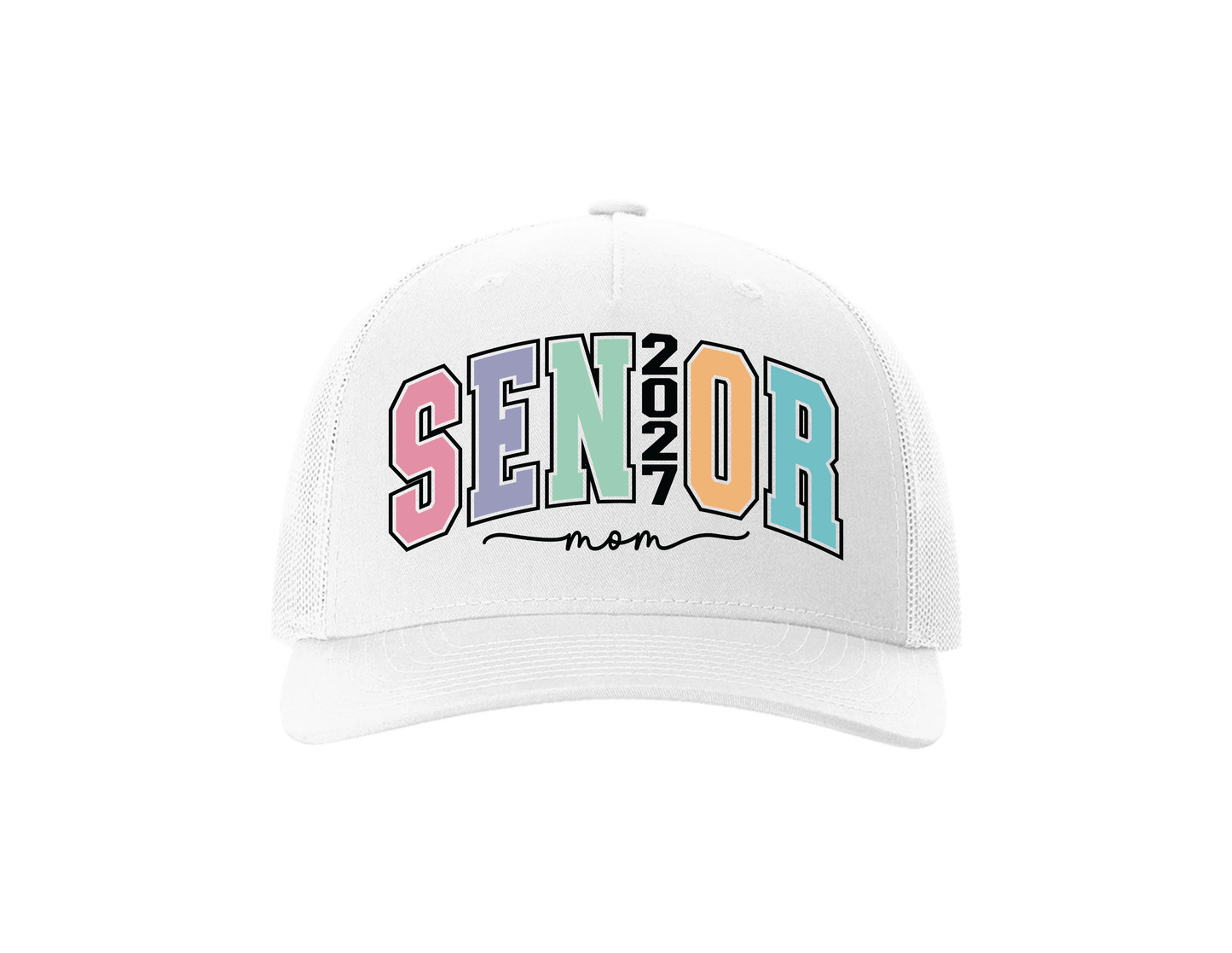 Senior 2027 Mom Hat - 2 Options