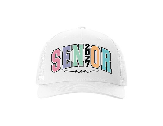 Senior 2027 Mom Hat - 2 Options